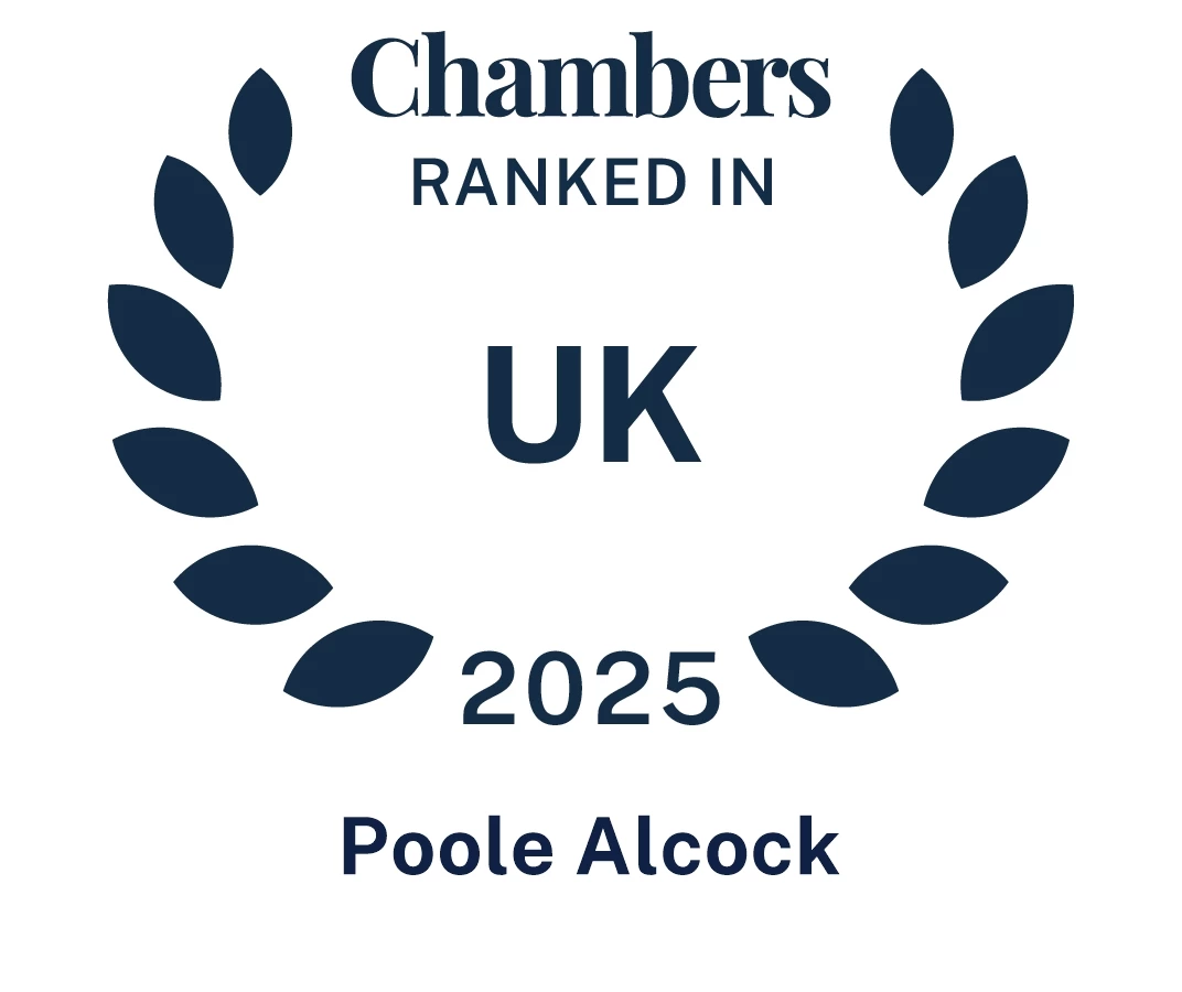 Poole Alcock Chambers 2024 Ranked in UK logo