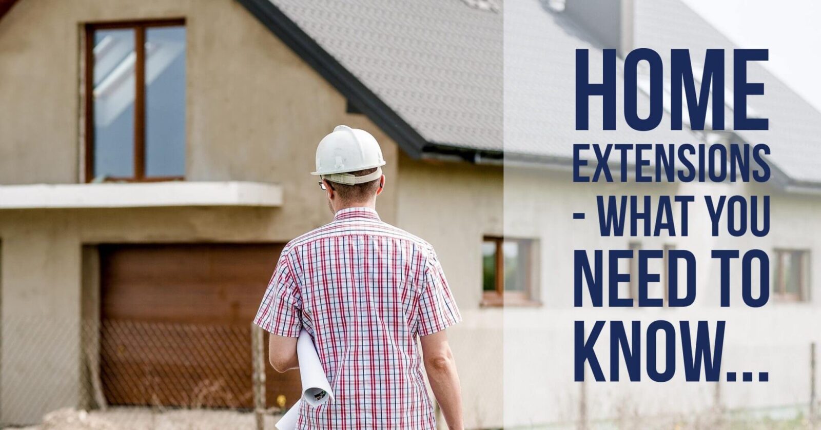 Legal information for home extensions
