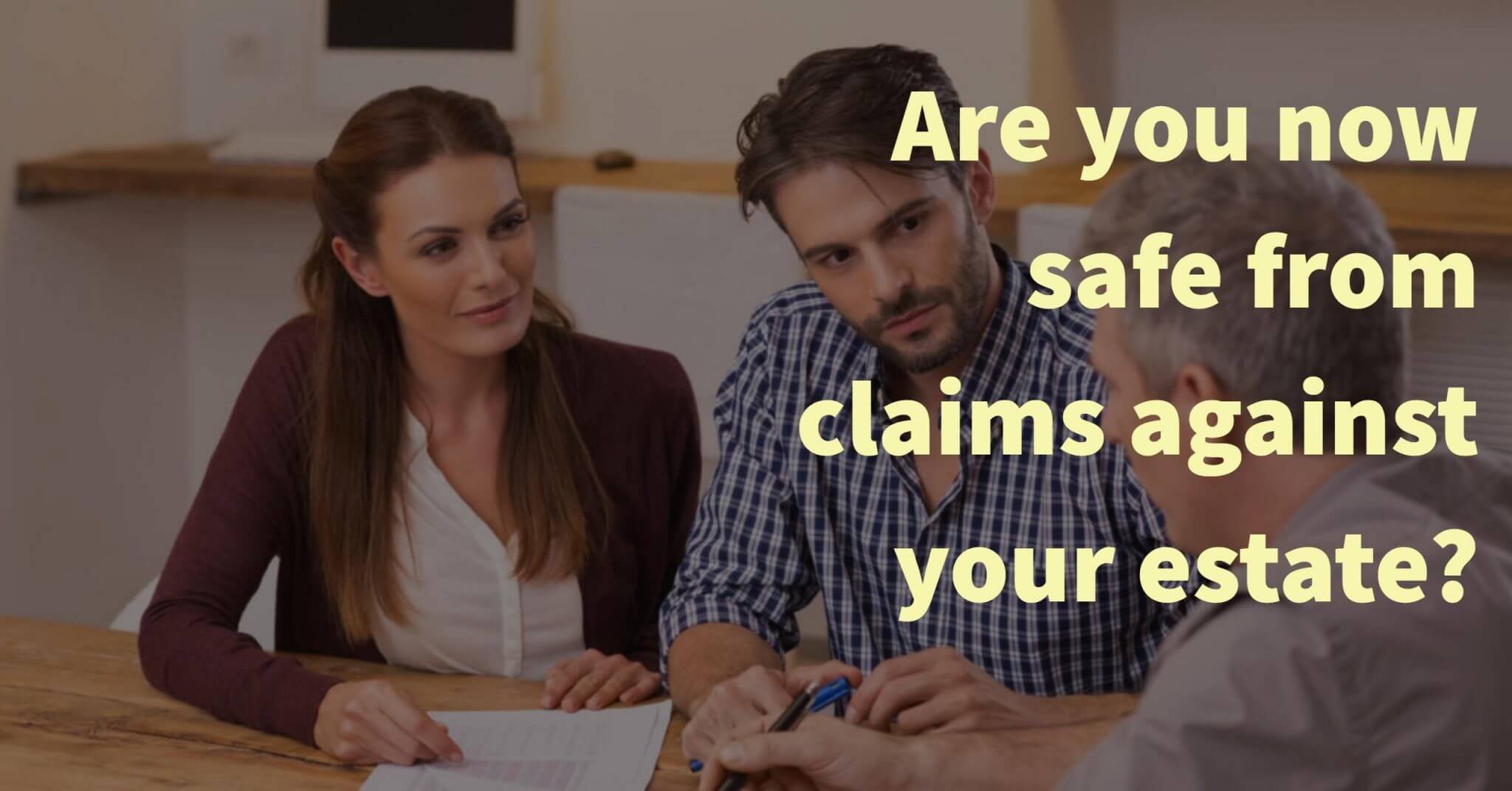 Claims against your estate