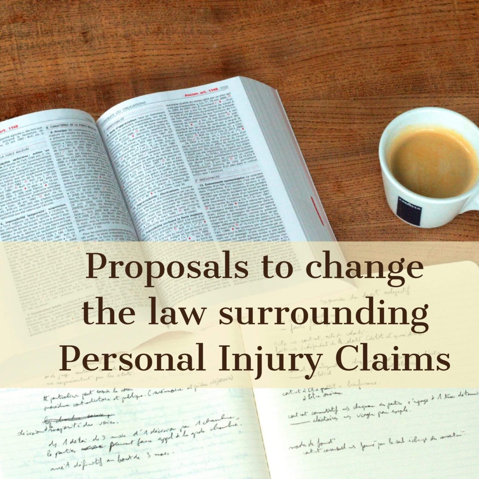 Personal injury claim law