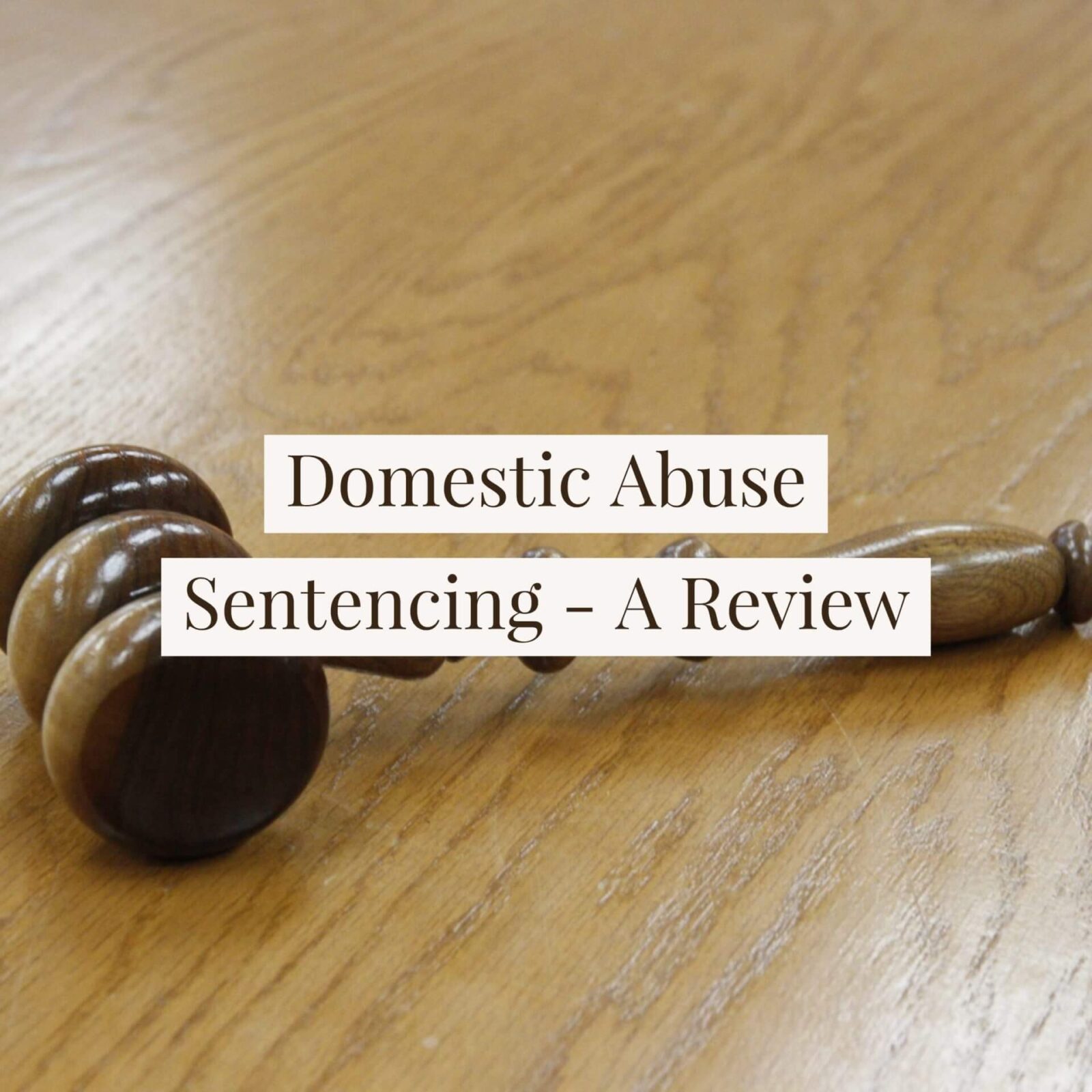 Domestic abuse sentencing reivew