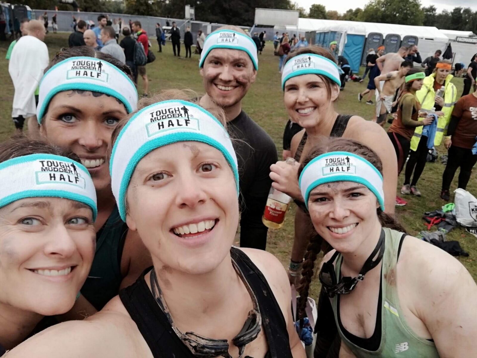 Poole Alcock team at Tough Mudder