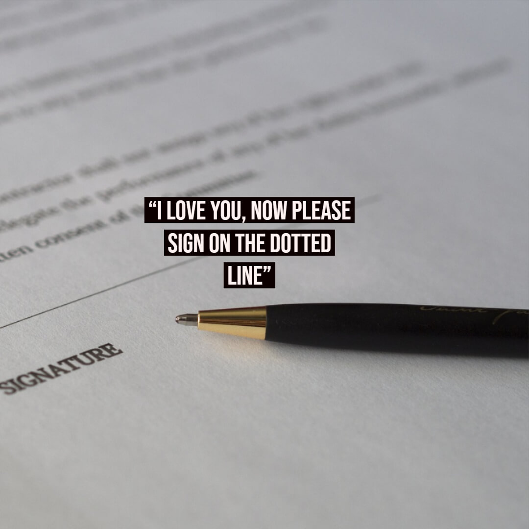 Pre-nuptial agreement