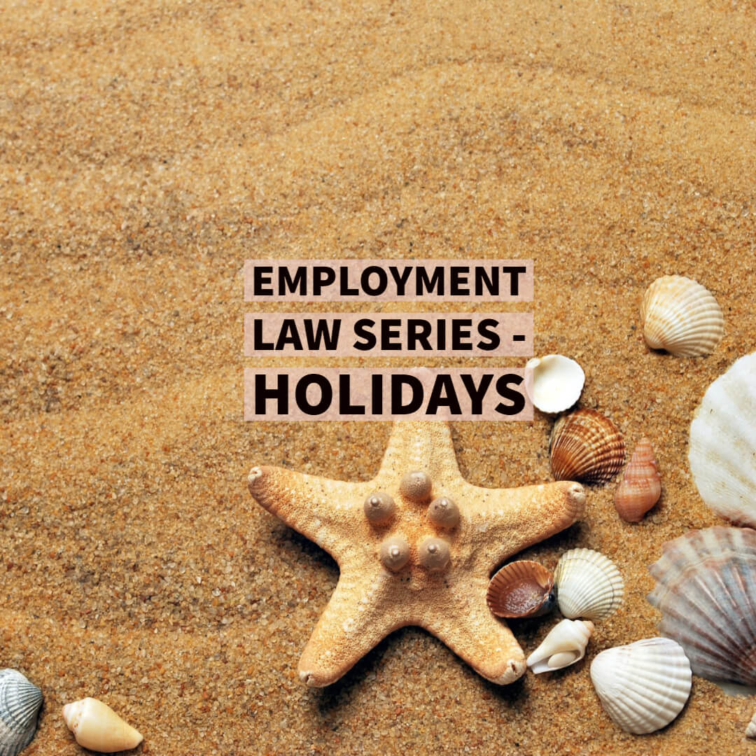 Employment law - holidays