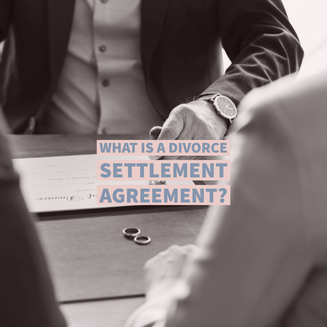 what is a divorce settlement agreement