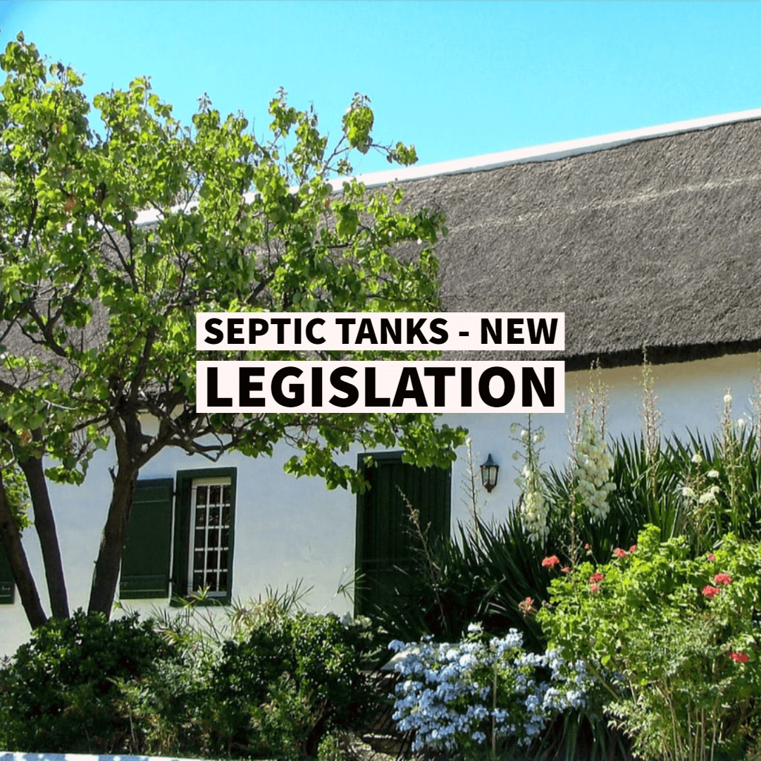 Septic tanks legislation