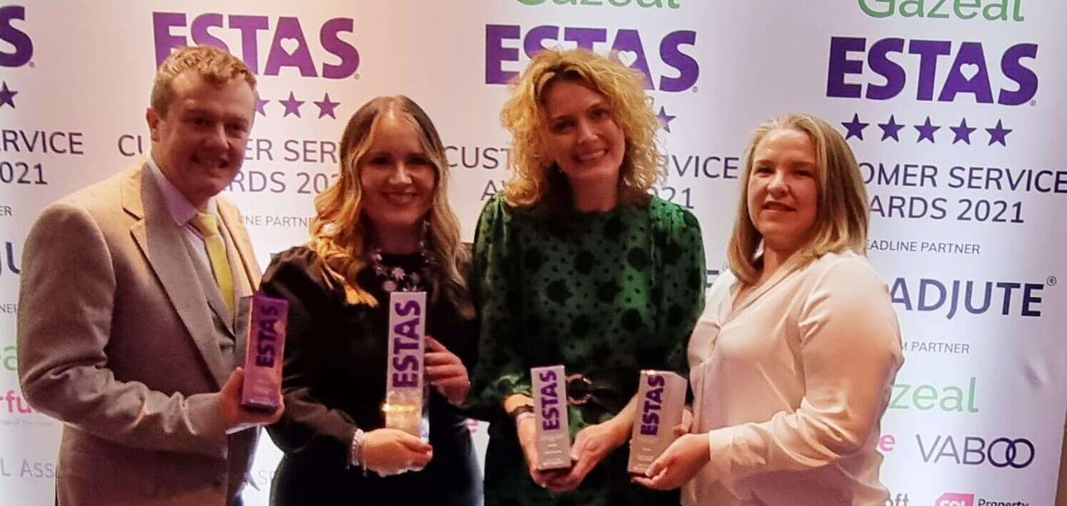 Poole Alcock team at ESTAS