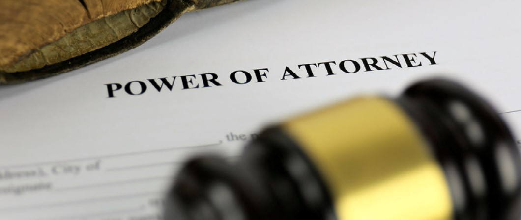 Power of attorney document