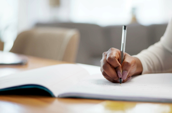 Signing a settlement agreement