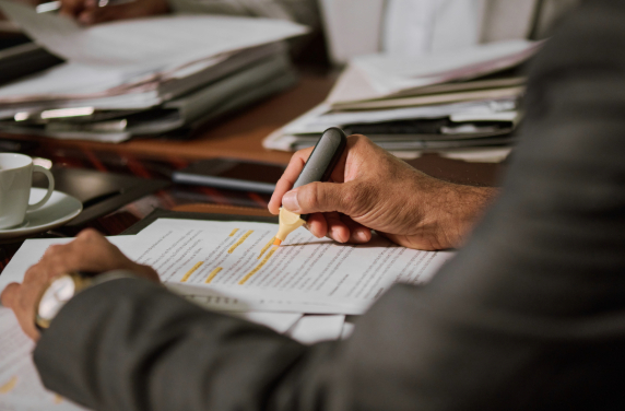 Reviewing settlement agreement